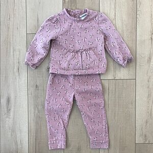 Floral Pink Kids Matching Set